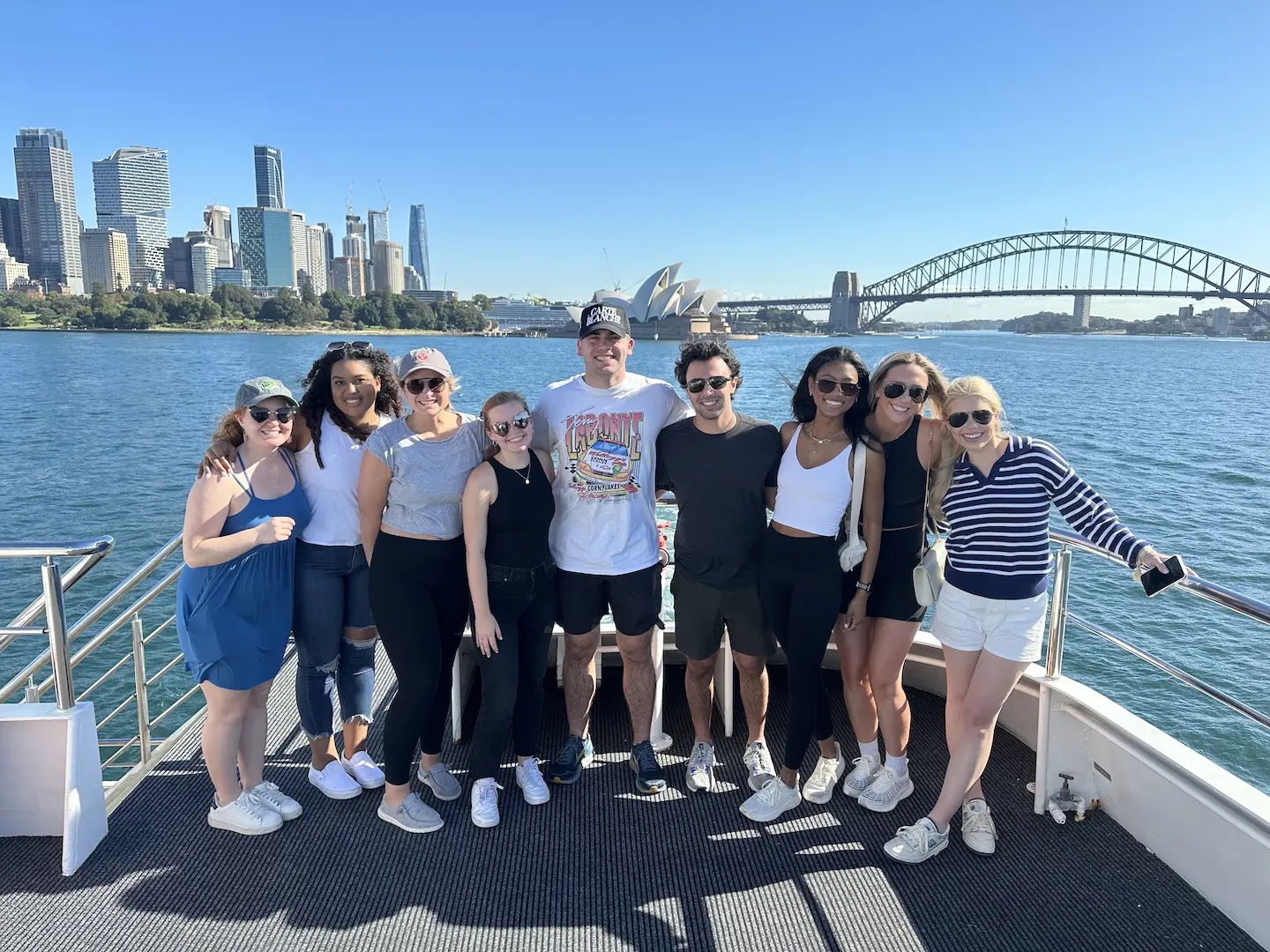 Law Students at Sydney Harbor