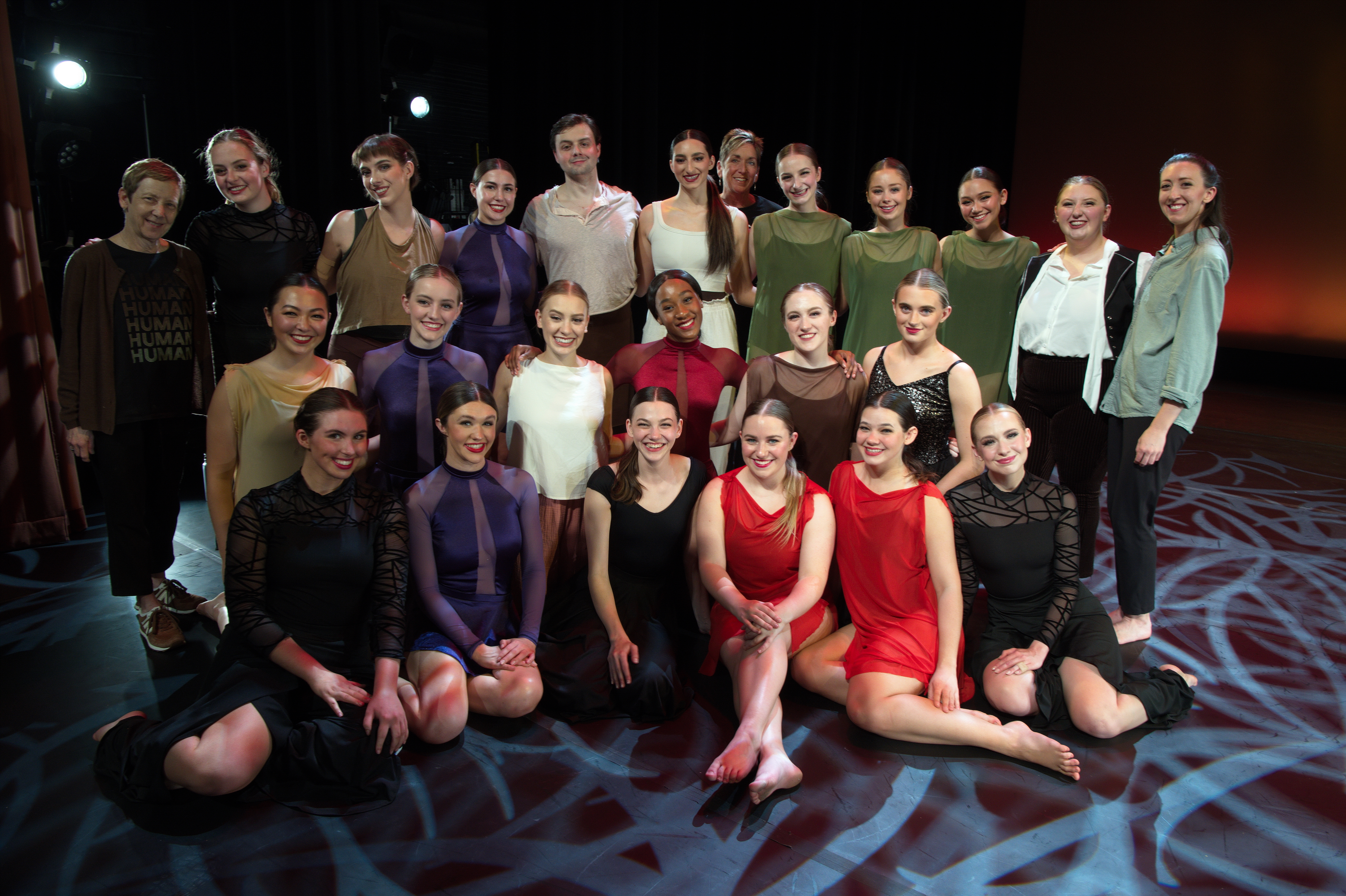 Hamlet Devised performed by theatre students on stage