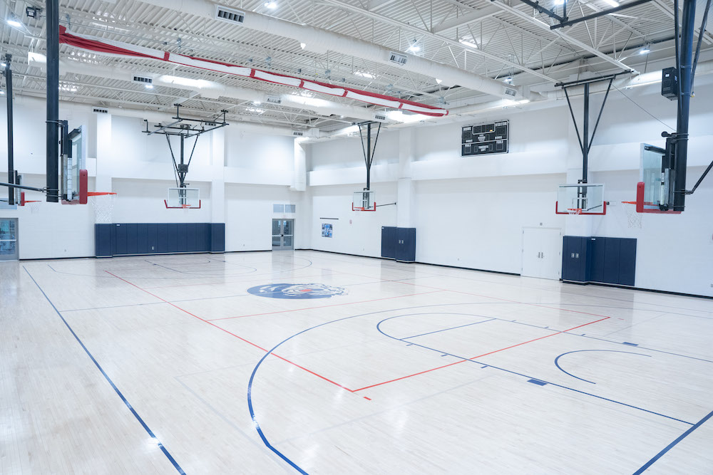A wide view of the Rec Gym