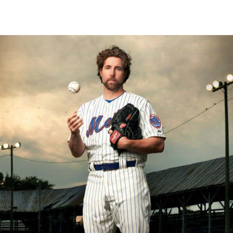 R.A. Dickey headshot