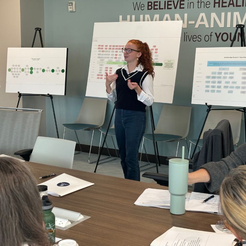 Ella Presenting to the group