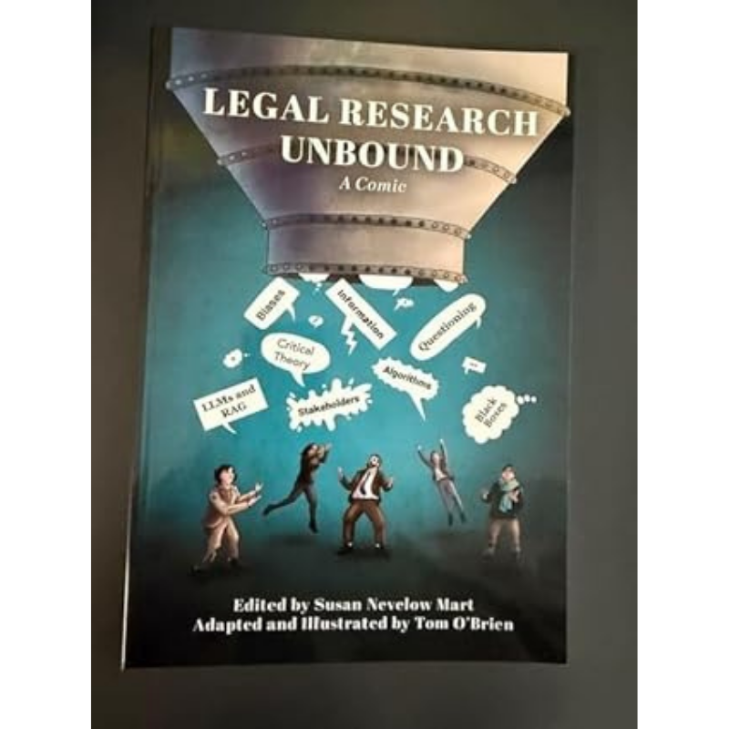 Cover Art for Legal Research Unbound: A Comic