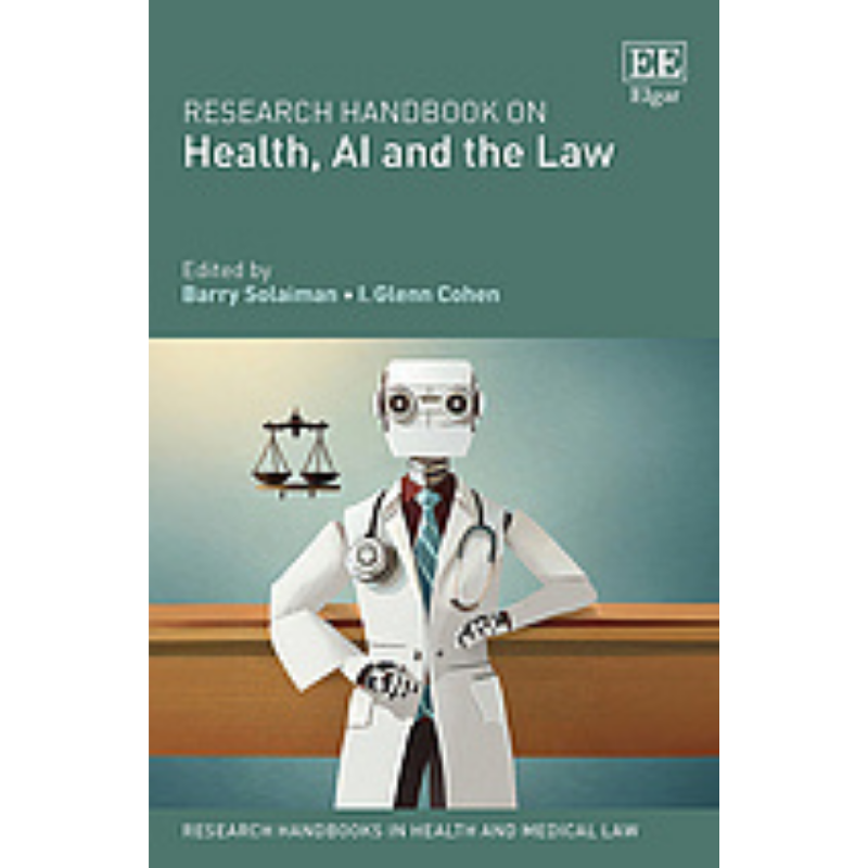 Cover Art for Research Handbook on Health, AI, and the Law