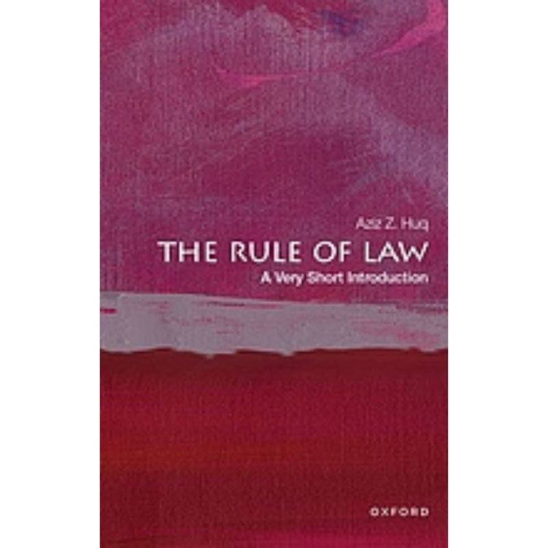 Cover Art The Rule of Law: A Very Short Introduction