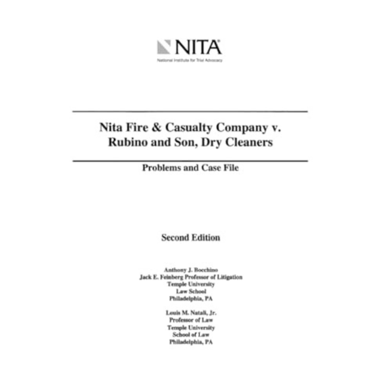 Cover Art NITA Fire & Casualty Company v. Rubino and Son Dry Cleaners