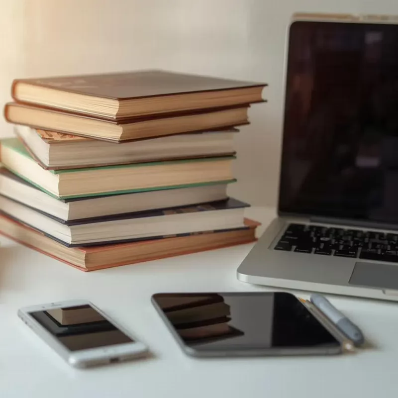 Research devices and books