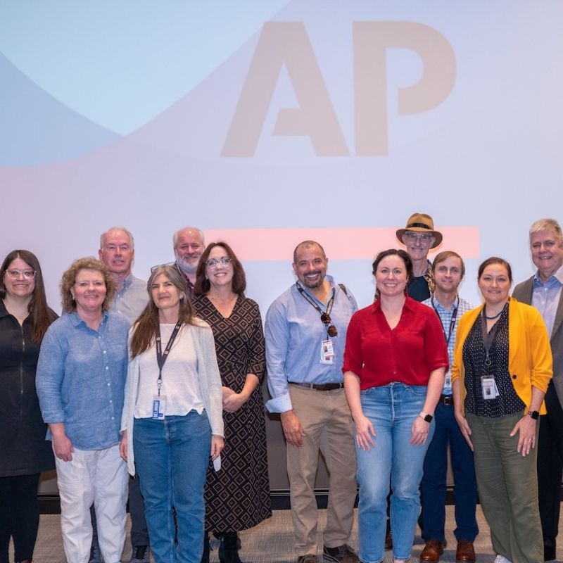 AP team at Belmont