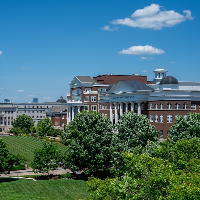 Belmont main lawn