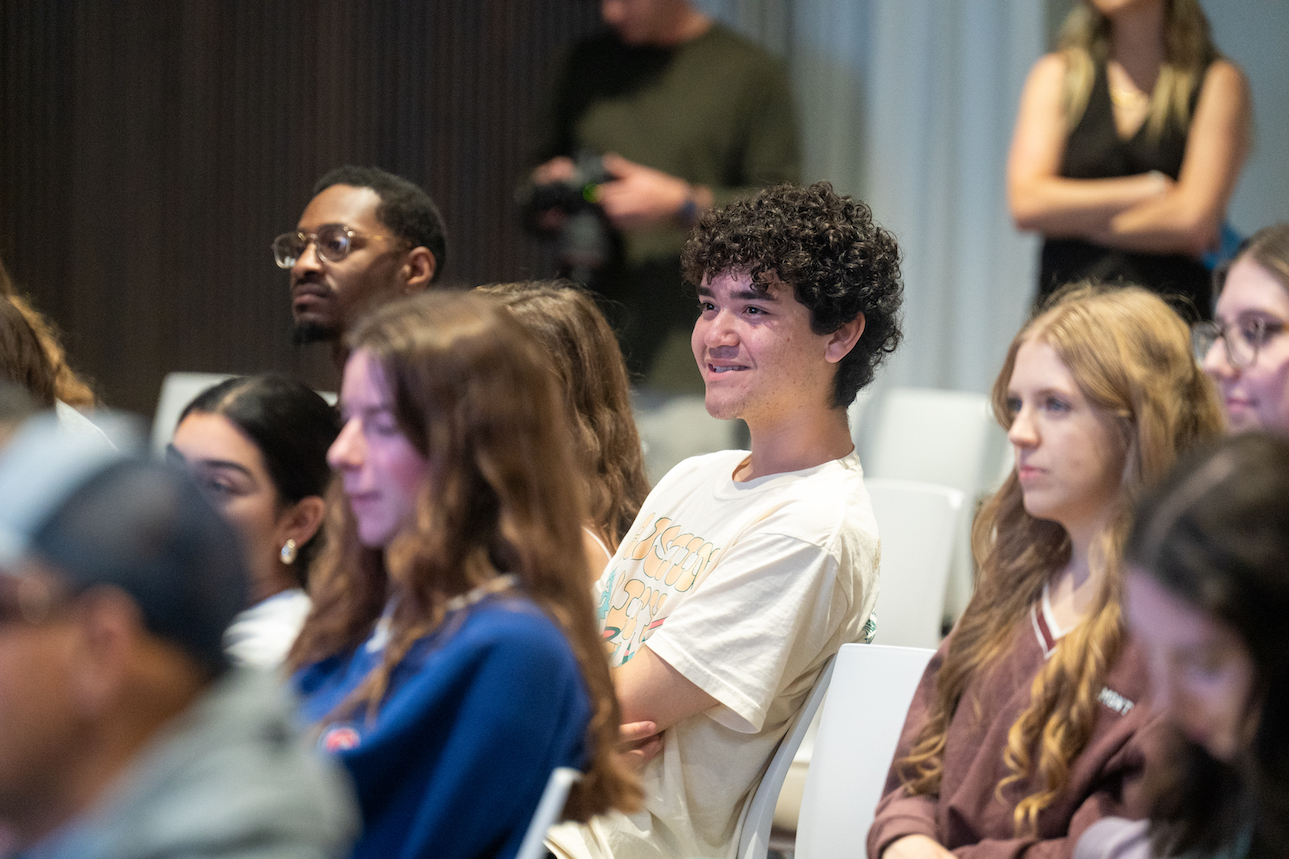 Students at Big Idea Week keynote