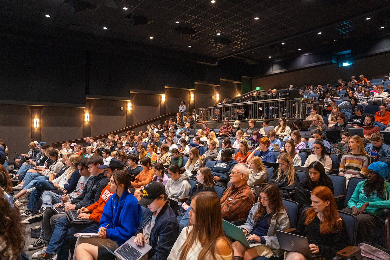 Students at Insight Speaker Series