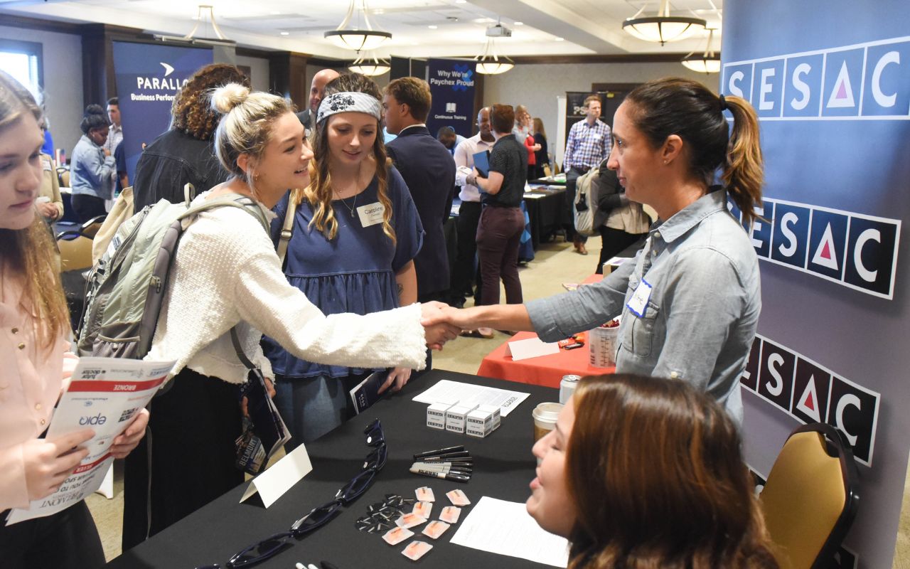 Belmont's biannual career fair