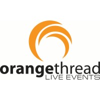 orange arches making a circle above the words "Orange Thread LIVE"