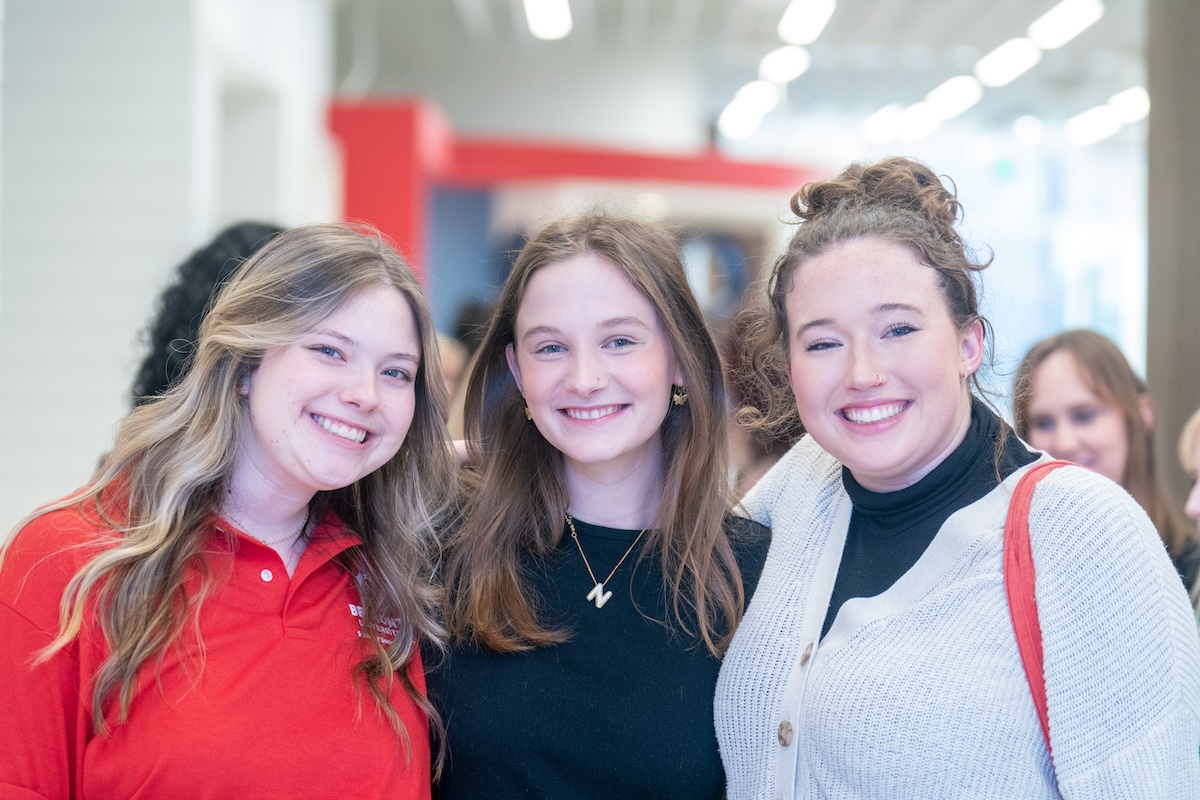 Students at the Social Work 50th Celebration 