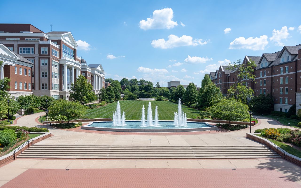 Photo of Belmont's South Lawn