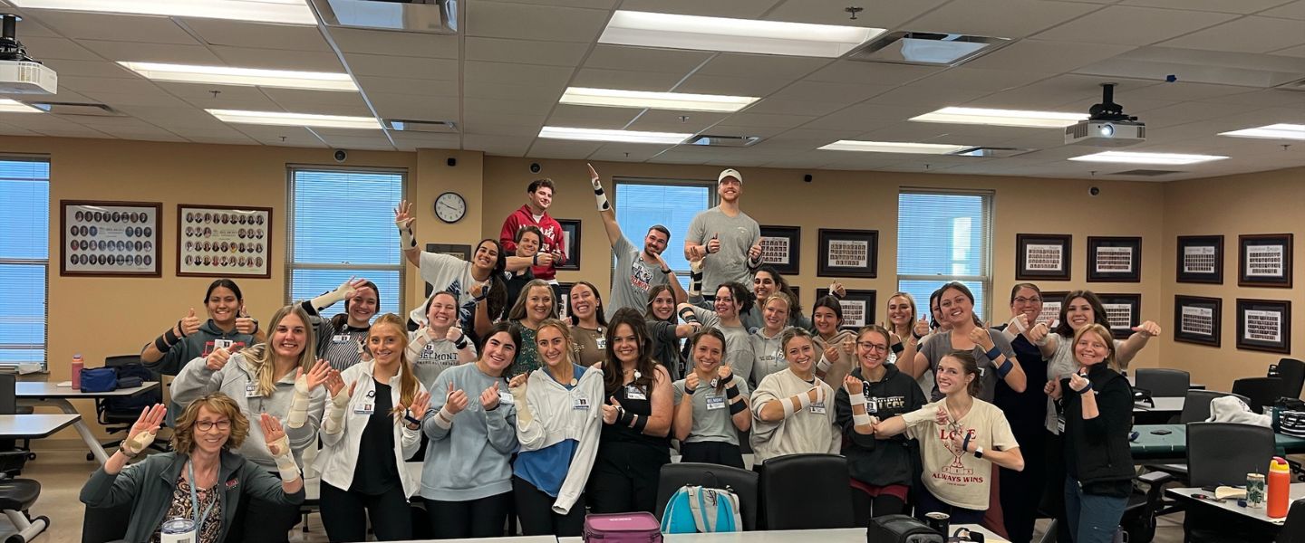 DTP class at Belmont