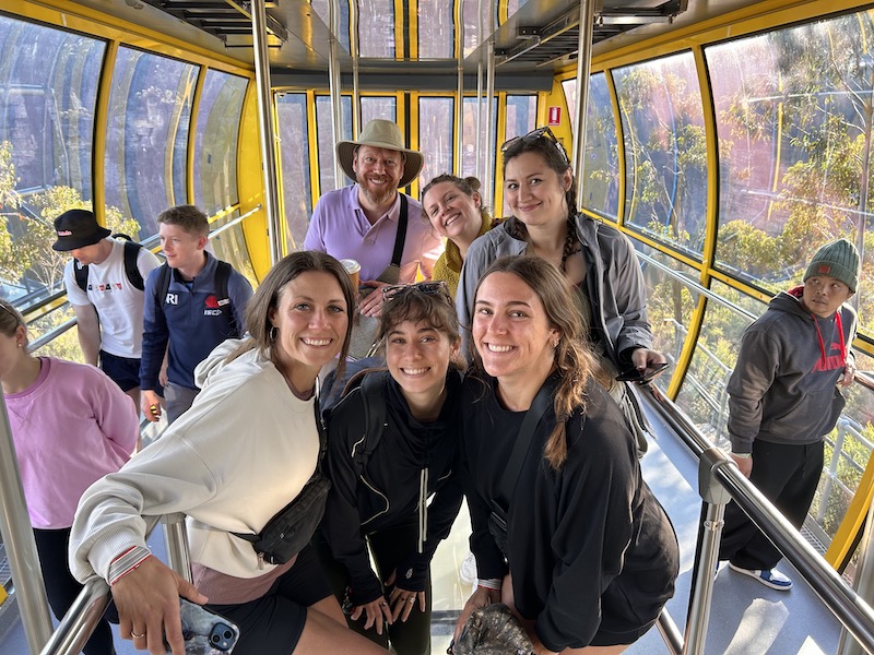 Lilijana Chufo studying abroad in Australia