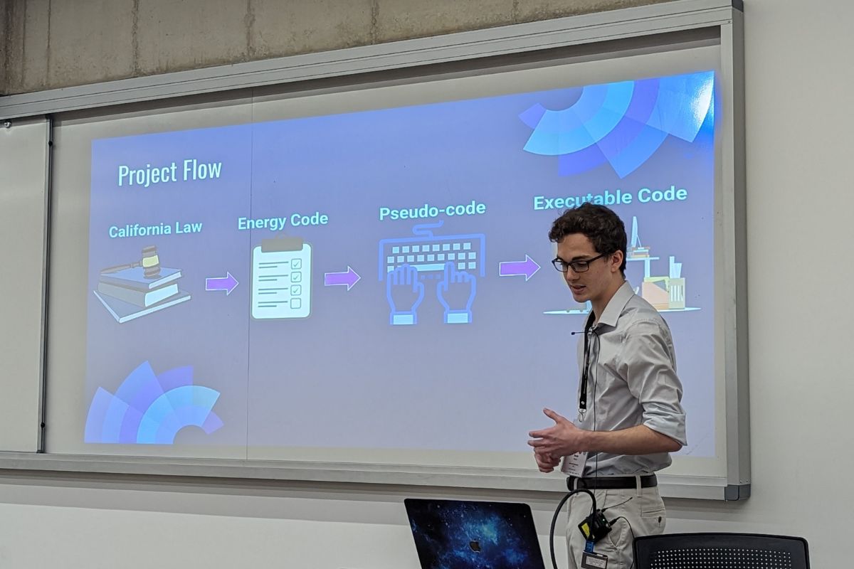 Jacob Neal presenting at ICSME 2023 in Bogota, Colombia.