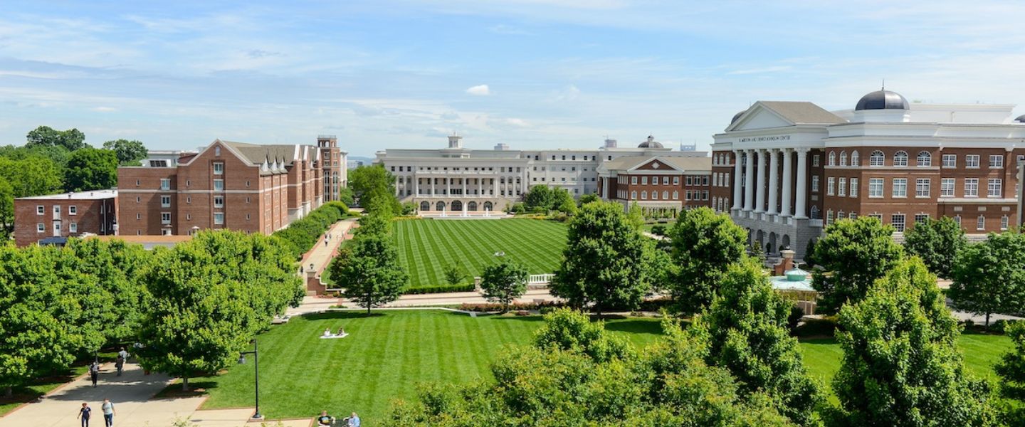 McWhorter Lawn from above