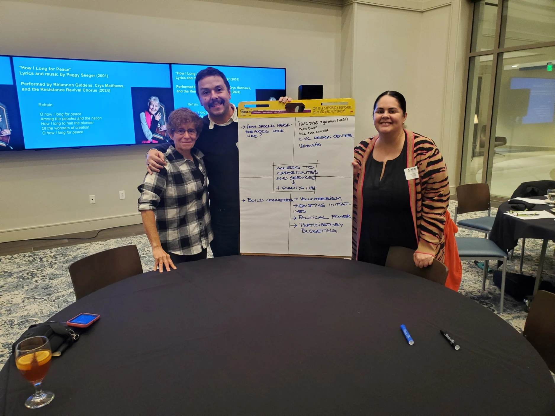 Students, faculty and partners at the kickoff