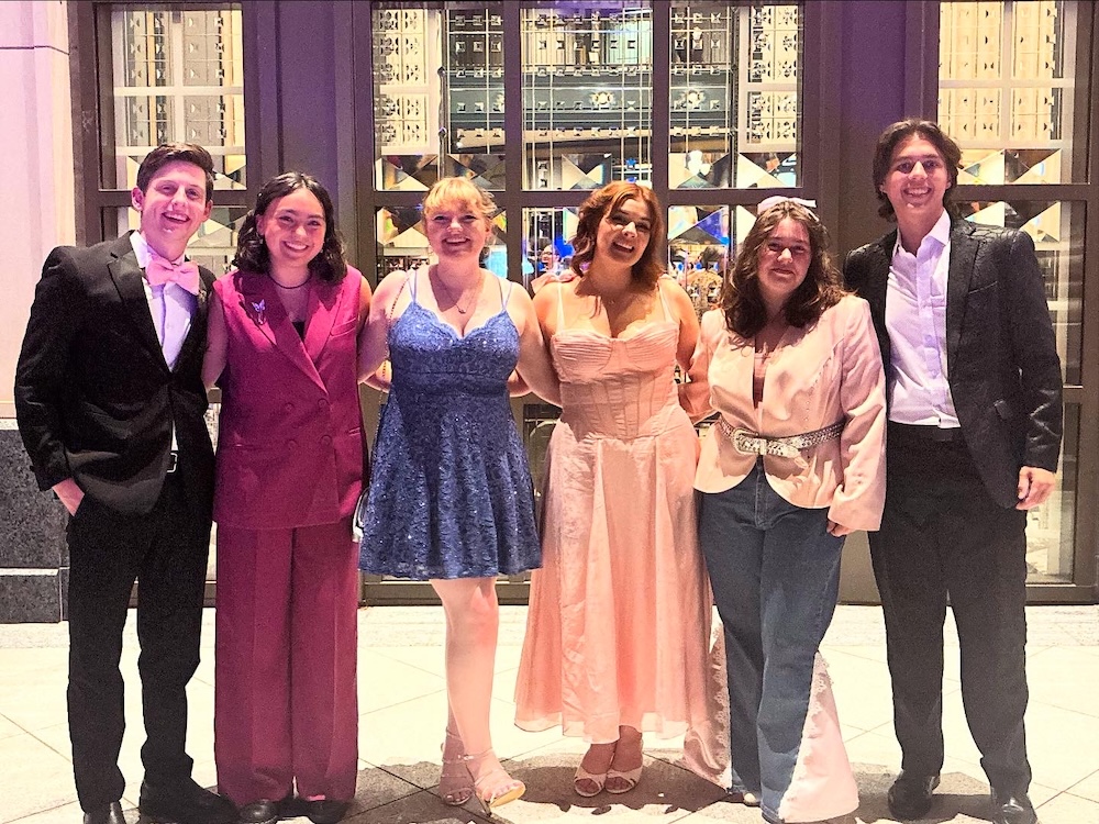 Dolly Fellows before attending the show