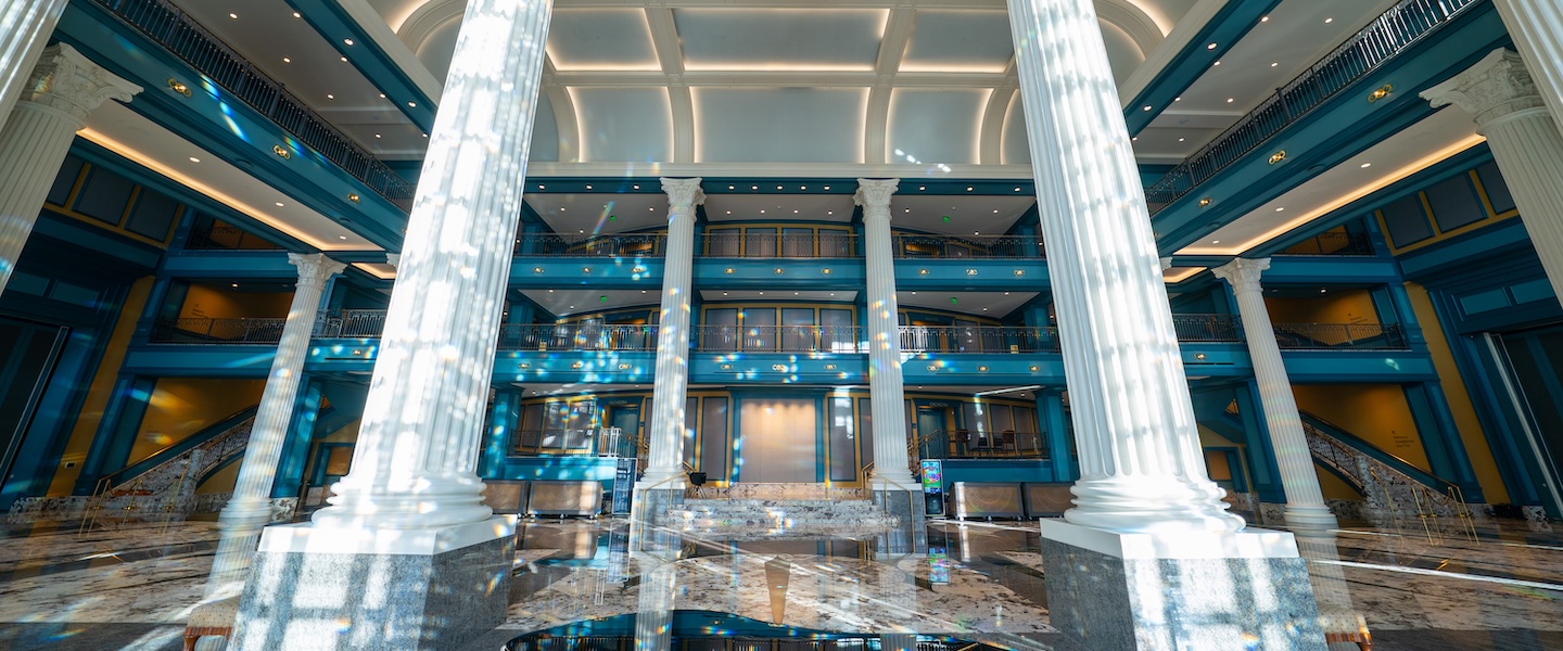 Fisher Center lobby