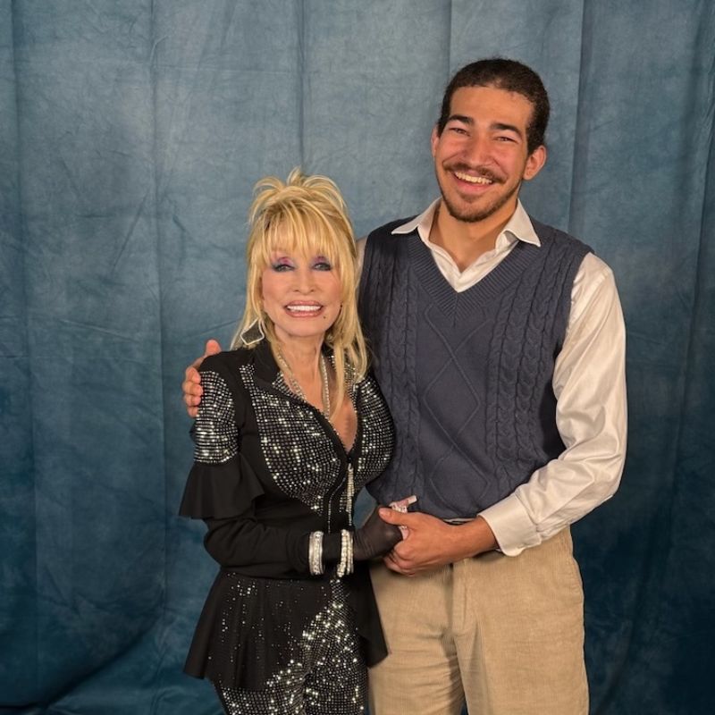 Isaac Bouldin and Dolly Parton