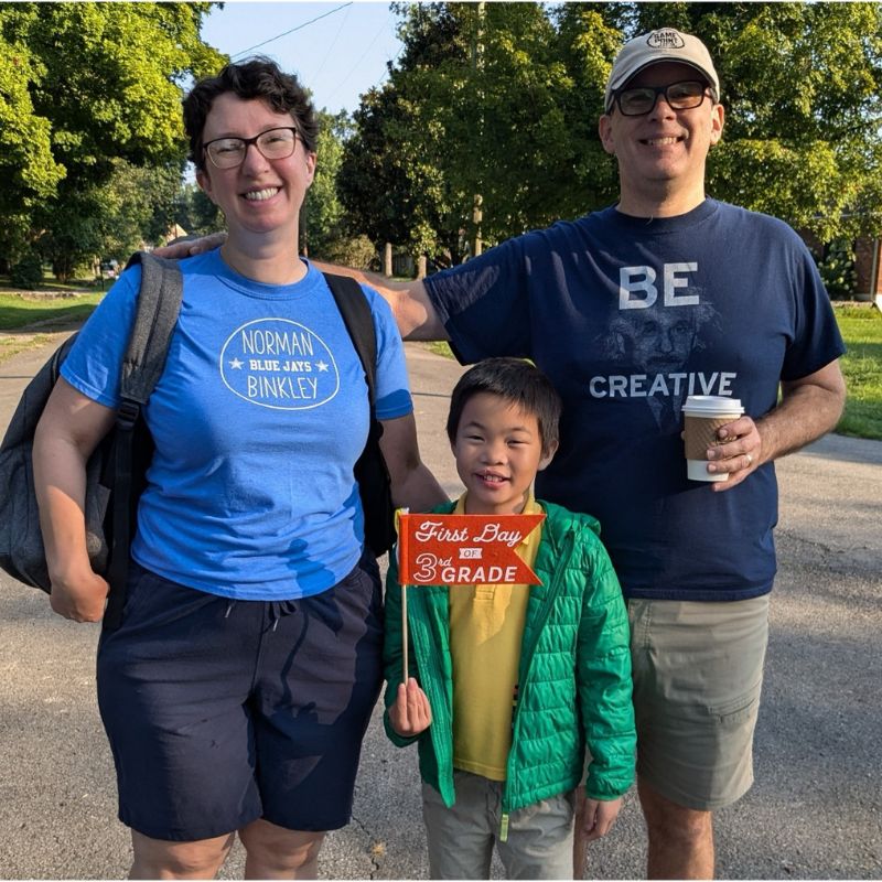 Dr. Andy Miller and his family