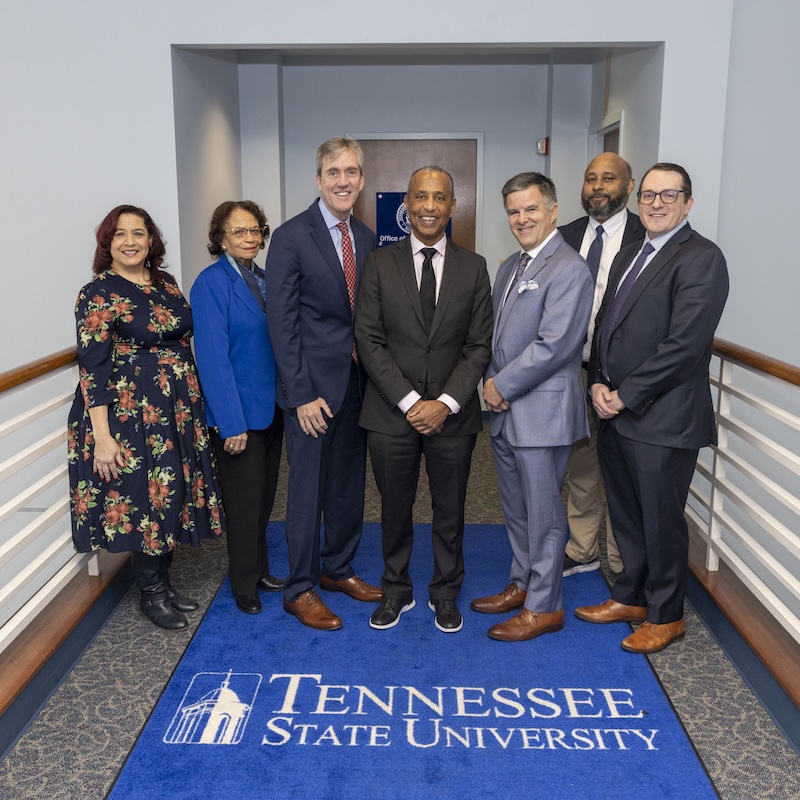 Dr. Karen Lewis, Barbara Murrell, Dr. Anderson Spickard, Dwayne Tucker, Dr. David Gregory, Dr. Nolan B. McMurray, Jr., Dr. Caleb Marsh