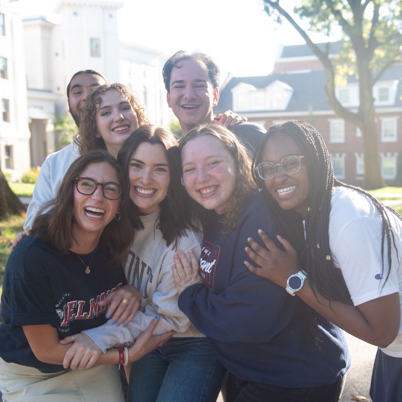 Students at Belmont University