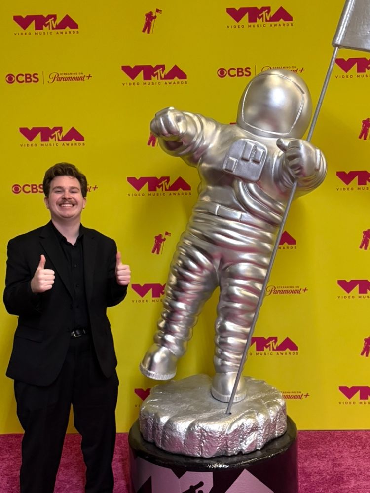 Thomas Hagan at the VMAs