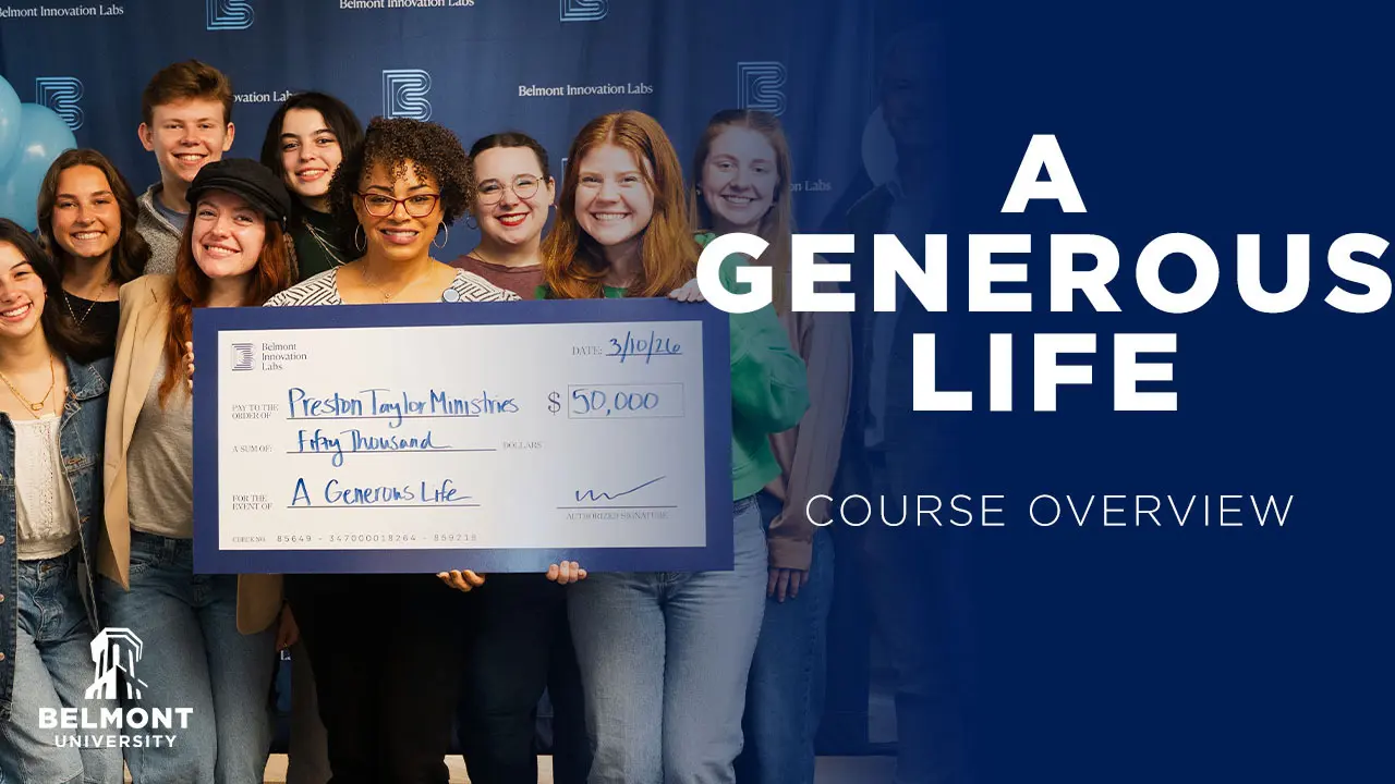 A Generous Life Course overview