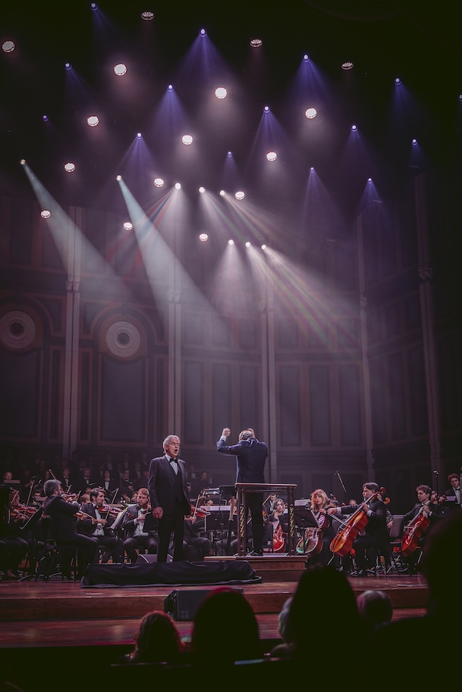 Belmont musicians supporting Andrea Bocelli