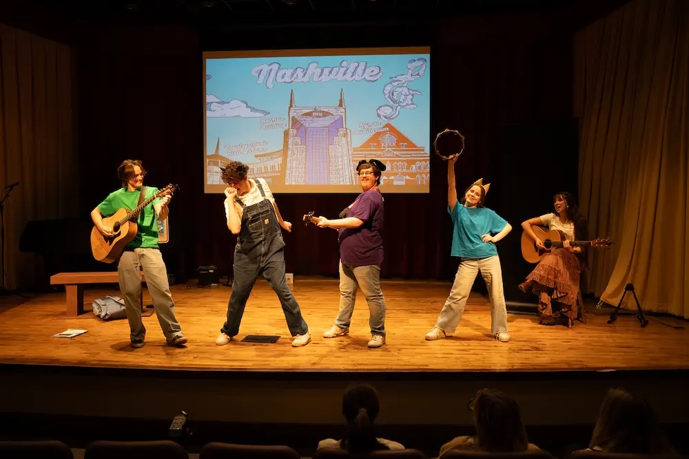 all performers doing final pose