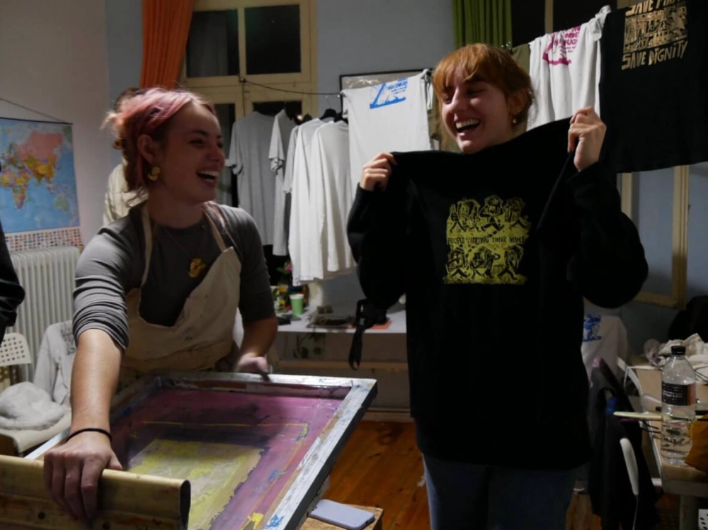 Blake screenprinting