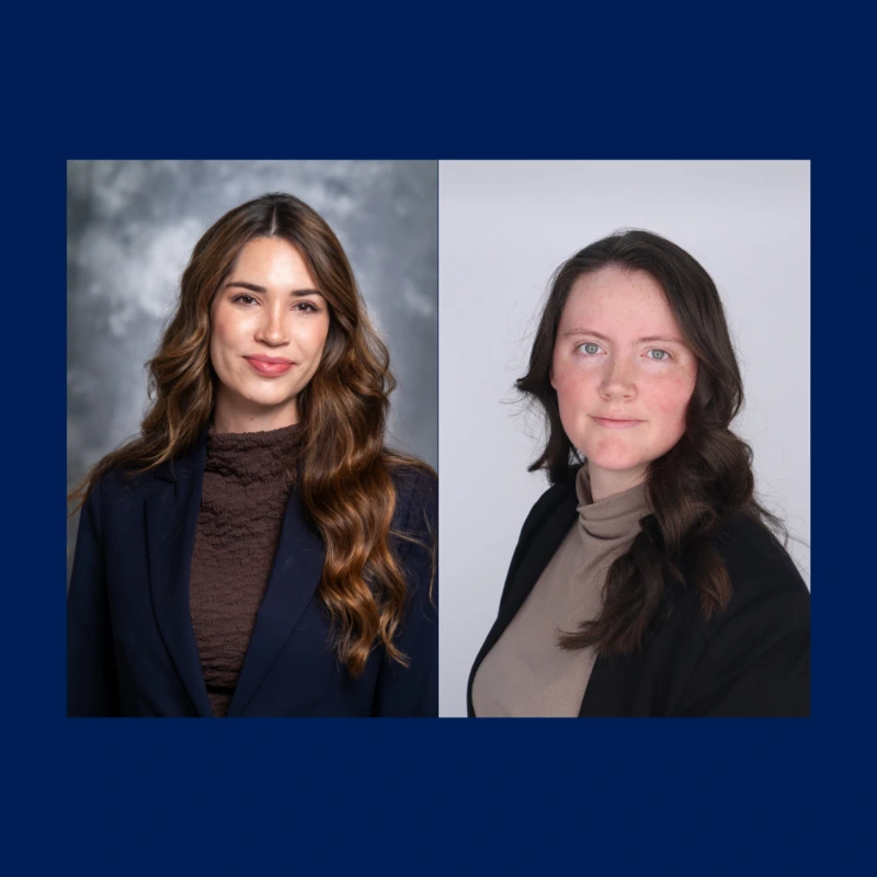 Victoria Garcia Allen and Karlee Hedrick