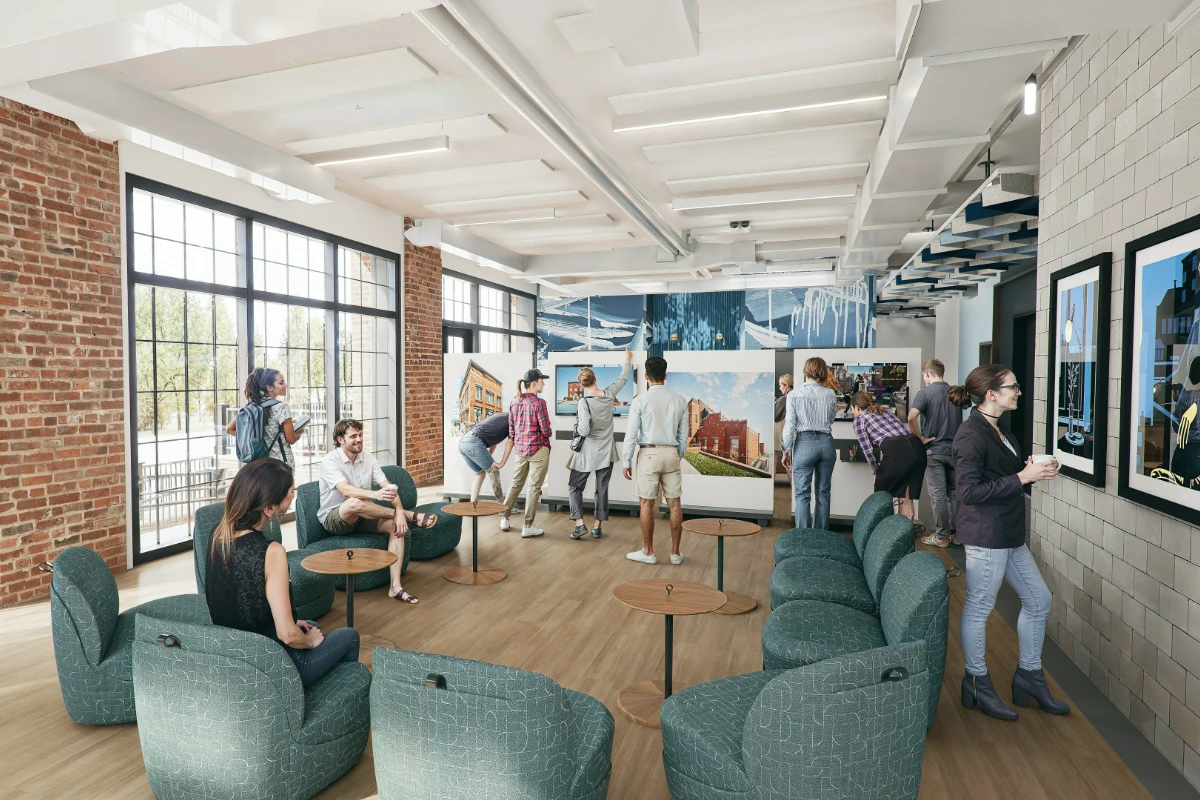 CORD at the Historic Powerhouse Story Lab Rendering