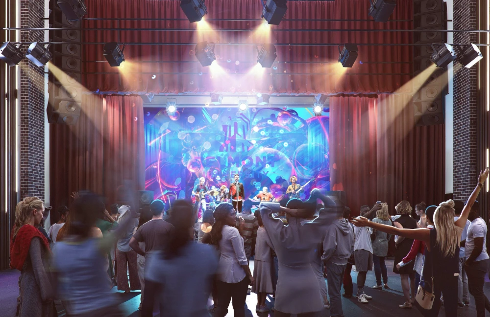 Venue within new Curb College building