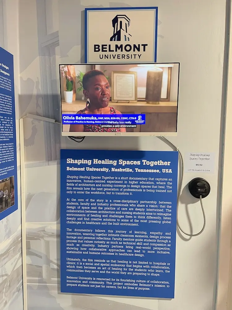 Documentary plays in exhibit in London