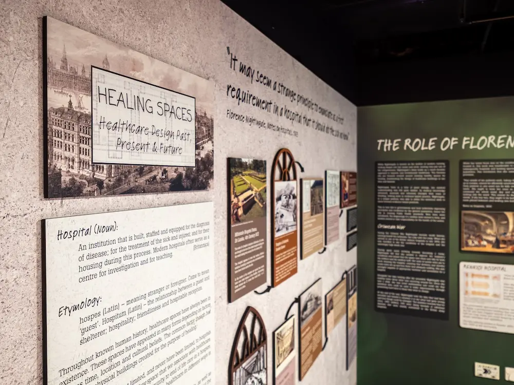 Healing Spaces Exhibit in London, England